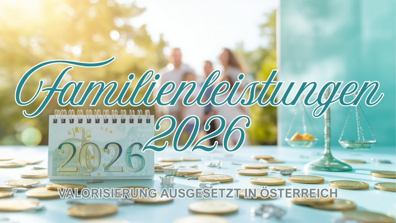 Familienleistungen 2026 in Österreich – Valorisierung ausgesetzt
